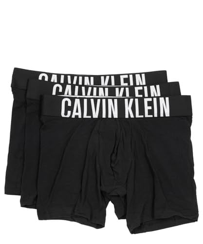 Calvin Klein Erkek Boxer Brief 3PK Boxer Black/Black/Black M