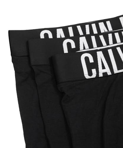 Calvin Klein Erkek Boxer Brief 3PK Boxer Black/Black/Black M