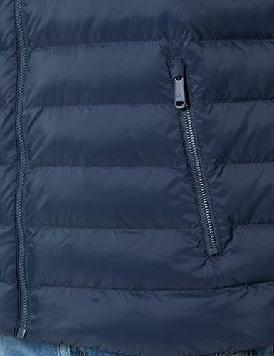 Calvin Klein Erkek Ceket Ls Nylon Lt Wt Hooded Fz Puffer