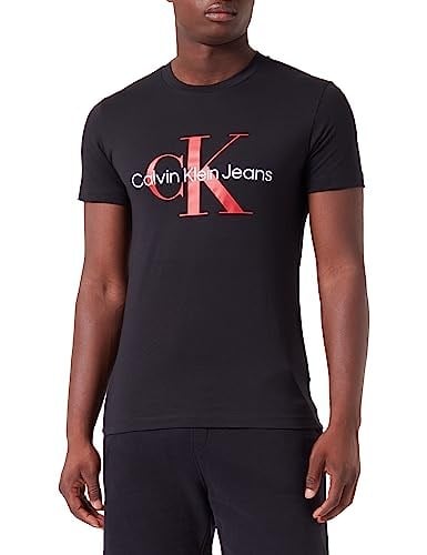 Calvin Klein Erkek Core Monologo Slim T-Shirt