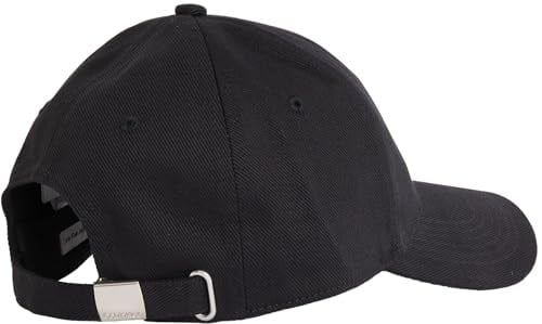 Calvin Klein Erkek MONOGRAM EMBROIDERY BASEBALL CAP Şapka BLACK/BLACK Tek Beden