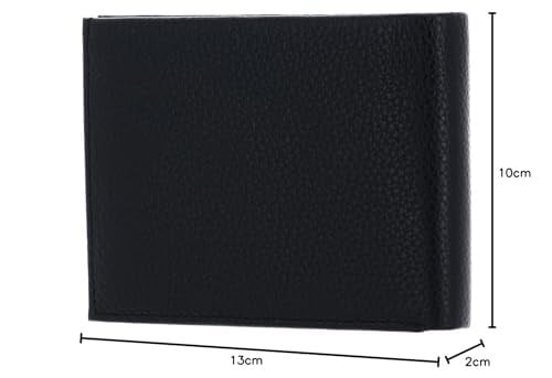 Calvin Klein Erkek Sıcak İki Katlı 5cc W/Bozuk Para L Üç Katlı Cüzdan