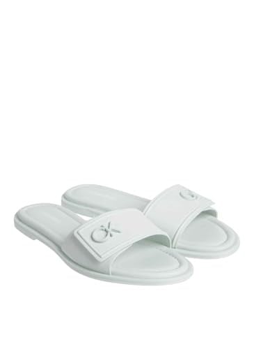Calvin Klein FLAT SLIDE RELOCK LTH SandaletKadın