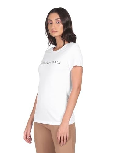 Calvin Klein INSTITUTIONAL LOGO 2-PACK TEE T-shirt Kadın