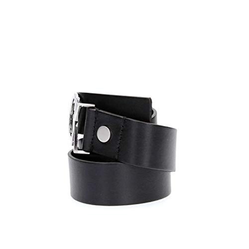 Calvin Klein Kadın CK ADJ.LOGO BELT 3.5CM Kemer BLACK 75
