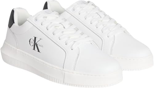 Calvin Klein Logolu Deri Sneaker Ayakkabı, CHUNKY CUPSOLE MONO LTH