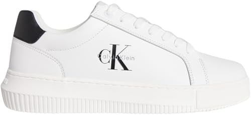 Calvin Klein Logolu Deri Sneaker Ayakkabı, CHUNKY CUPSOLE MONO LTH