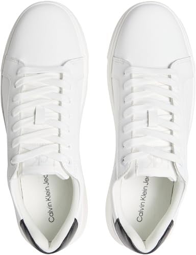 Calvin Klein Logolu Deri Sneaker Ayakkabı, CHUNKY CUPSOLE MONO LTH