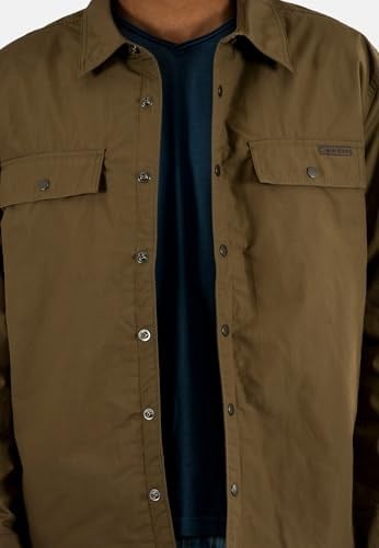 Calvin Klein LS COTTON FILLED RLXD SHIRT JACK Ceket Erkek