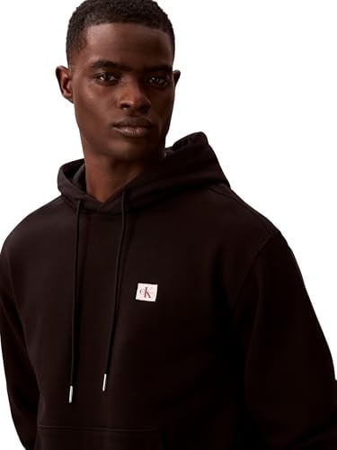 Calvin Klein LS EU BADGE 350TERRY HOODIE Sweatshirt Erkek