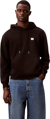 Calvin Klein LS EU BADGE 350TERRY HOODIE Sweatshirt Erkek