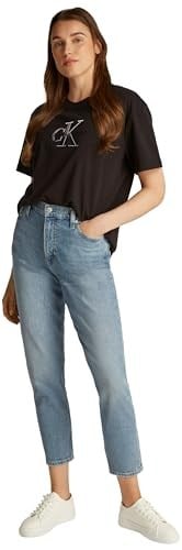 Calvin Klein MOM JEAN Kot Pantolon Kadın