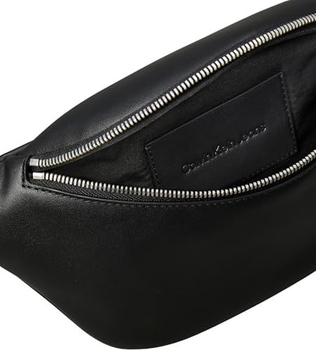 Calvin Klein MONO LOGO WAISTBAG 38 Erkek Çanta, Siyah, Tek Beden
