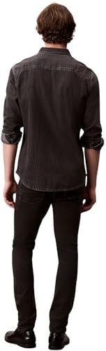 Calvin Klein Pamuklu Skinny Fit Normal Bel Dar Paça Jeans LV04RB722G846 Erkek KOT PANTOLON LV04RB722G 846