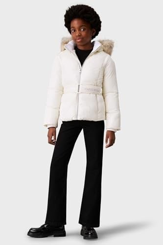 Calvin Klein Regular Fit Kapüşonlu Logolu Kemerli Mont IG0IG02685YBI Çocuk MONT IG0IG02685 YBI