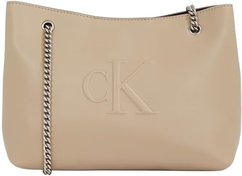 Calvin Klein SCULPTED CHAIN SHOULDER BAG Çanta Kadın