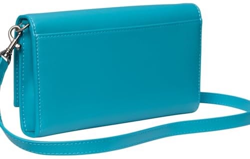 Calvin Klein sculpted long fold strap Kadın Cüzdan Teal Slate 7 CM - Bedenler: 7 CM, Tek Beden