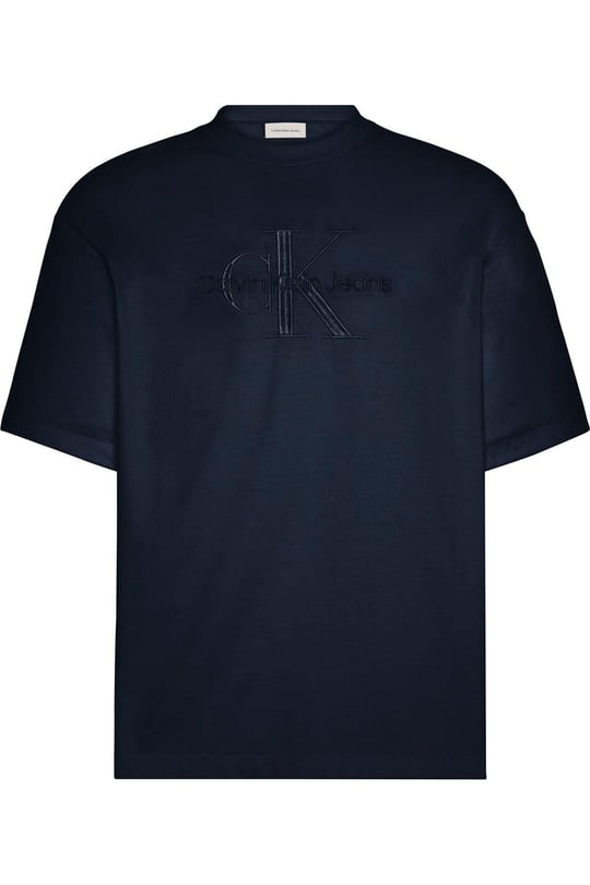 Calvin Klein Siyah Hero Monologo T-shirt, LV04RB295G UB1 - Bedenler: S, M, L, XL, XXL