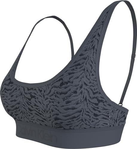 Calvin Klein Siyah Mikrofiber Dantel Detaylı Külot, 000QF7829EUB1