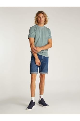 Calvin Klein Slim Fit Kot Şort, J30J327184