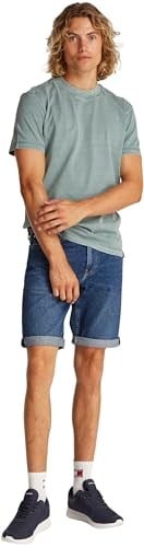 Calvin Klein Slim Fit Kot Şort, J30J327184