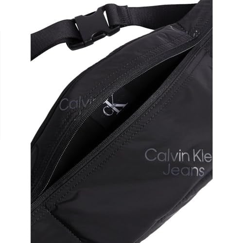 Calvin Klein Sport Essentials Waistbag40 Aop Erkek Çanta, Siyah, Tek Beden