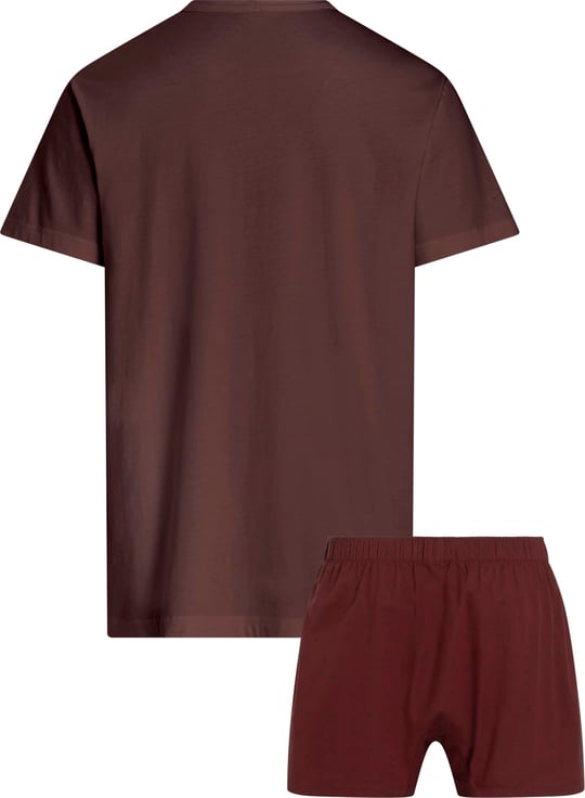 Calvin Klein S/S BOXER SET Pijama Altı Üniseks Yetişkin