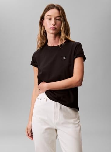 Calvin Klein SS MONOGRAM CREW TEE Tişört Kadın
