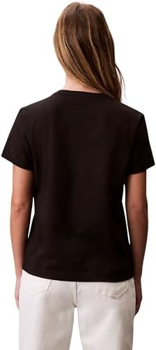 Calvin Klein SS MONOGRAM CREW TEE Tişört Kadın