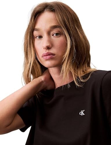 Calvin Klein SS MONOGRAM CREW TEE Tişört Kadın