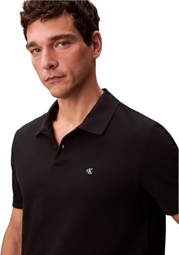 Calvin Klein SS MONOGRAM PIQUE POLO Tişört Erkek