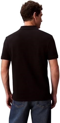 Calvin Klein SS MONOGRAM PIQUE POLO Tişört Erkek