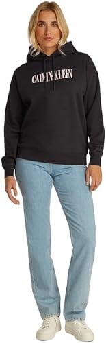 Calvin Klein VARSITY CALVIN KLEIN HOODIE Sweatshirt Kadın