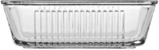 Cam Tereyağı Kabı 10X17X5Cm