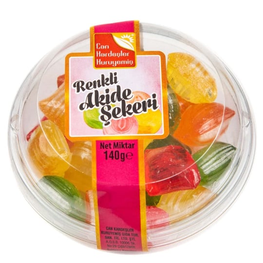 Can Kardeşler Kuruyemiş Renkli Akide Şekeri 140 gr