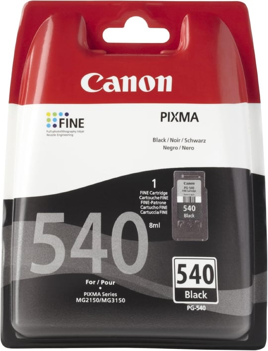 Canon PG-540 Orijinal Siyah Mürekkep Kartuşu 5225B005