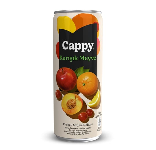 Cappy Karışık Meyve Nektarı Kutu 12x330 ml