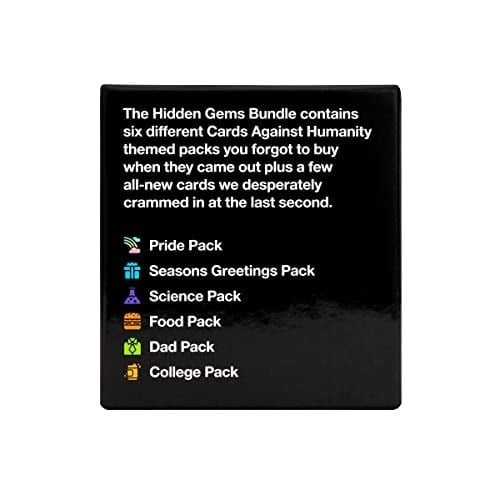 Cards Against Humanity HGB Kart Oyunları, Siyah, 0
