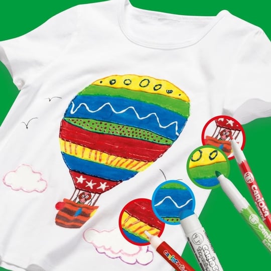 Carioca 40957 12li Cromatex Kumaş Boya Kalemi