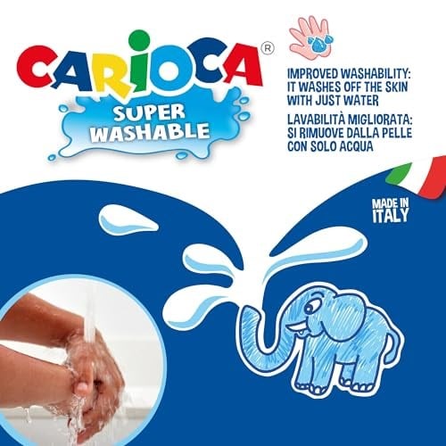 Carioca Joy Süper Yıkanabilir Keçeli Boya Kalemi 24Lü