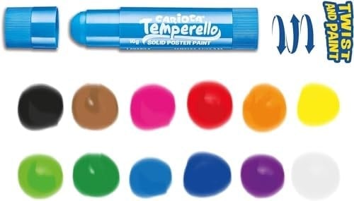 Carioca Temperello Stick Poster Boyama Kalemi 12Li