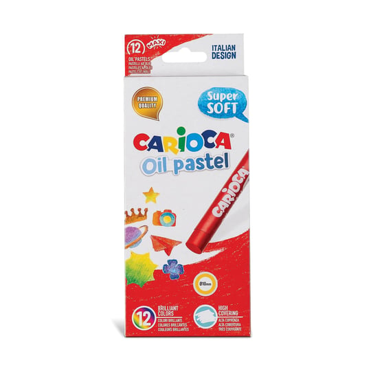 Carioca Yağlı Pastel Boya Kalemi 12li