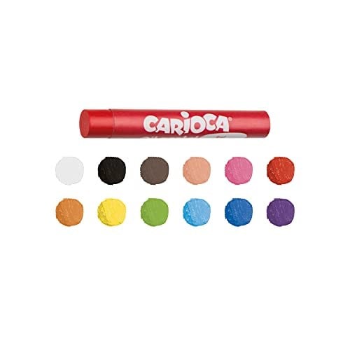 Carioca Yağlı Pastel Boya Kalemi 12li