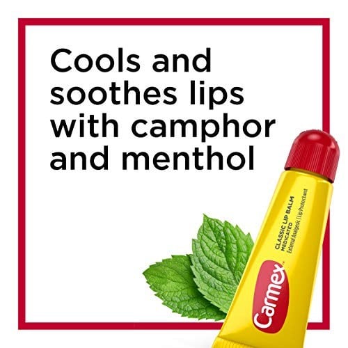 Carmex Orijinal Lezzet Nemlendirici Dudak Balsamı Tüp Değer Paketi, 0,35 Ounce (3 Sayı)