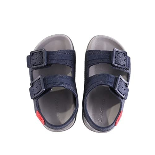 Cartago Üniseks Çocuk Milao Slide Baby, 22213 Gri/Mavi/Kırmızı Düz Sandalet