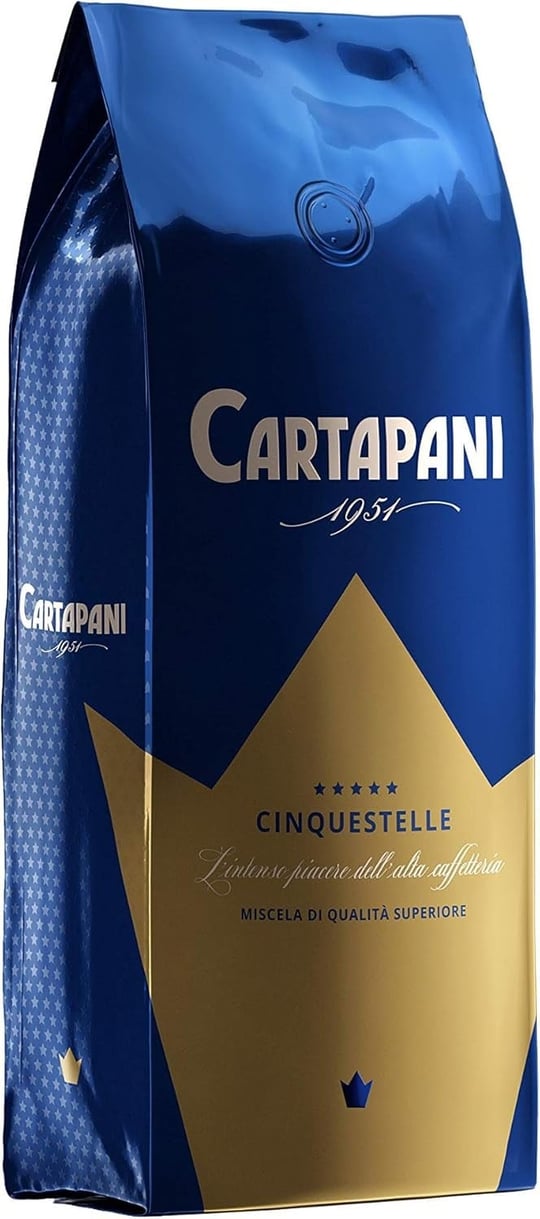 Cartapani 1951 Cinquestelle Çekirdek Kahve 1000gr