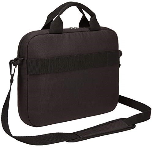 Case Logic Advantage Attaché 11,6 inç dizüstü bilgisayar çantası, tablet ve ön bölmeli, küçük cihazlar için, siyah
