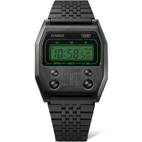 Casio A1100B-1DF Kol Saati, Siyah, Standart