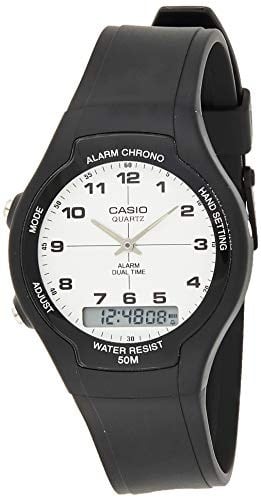 Casio AW-90H-7BVDF Kol Saati , Siyah , Standart
