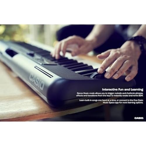 Casio Casiotone CT-S300C2 61 Tuşlu Org, Siyah